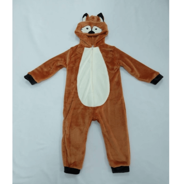 Fox Embroidered Bodysuit For Toddlers